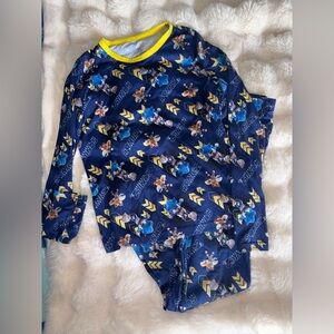 SONIC THE HEDGEHOG 2 two piece pajama kids youth size large